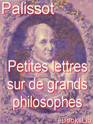 cover image of Petites lettres sur de grands philosophes